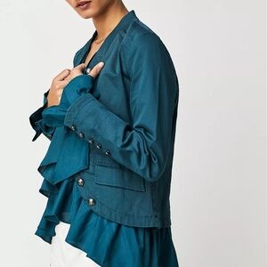 New 12/20 Free People Ruffles Romance Jacket
